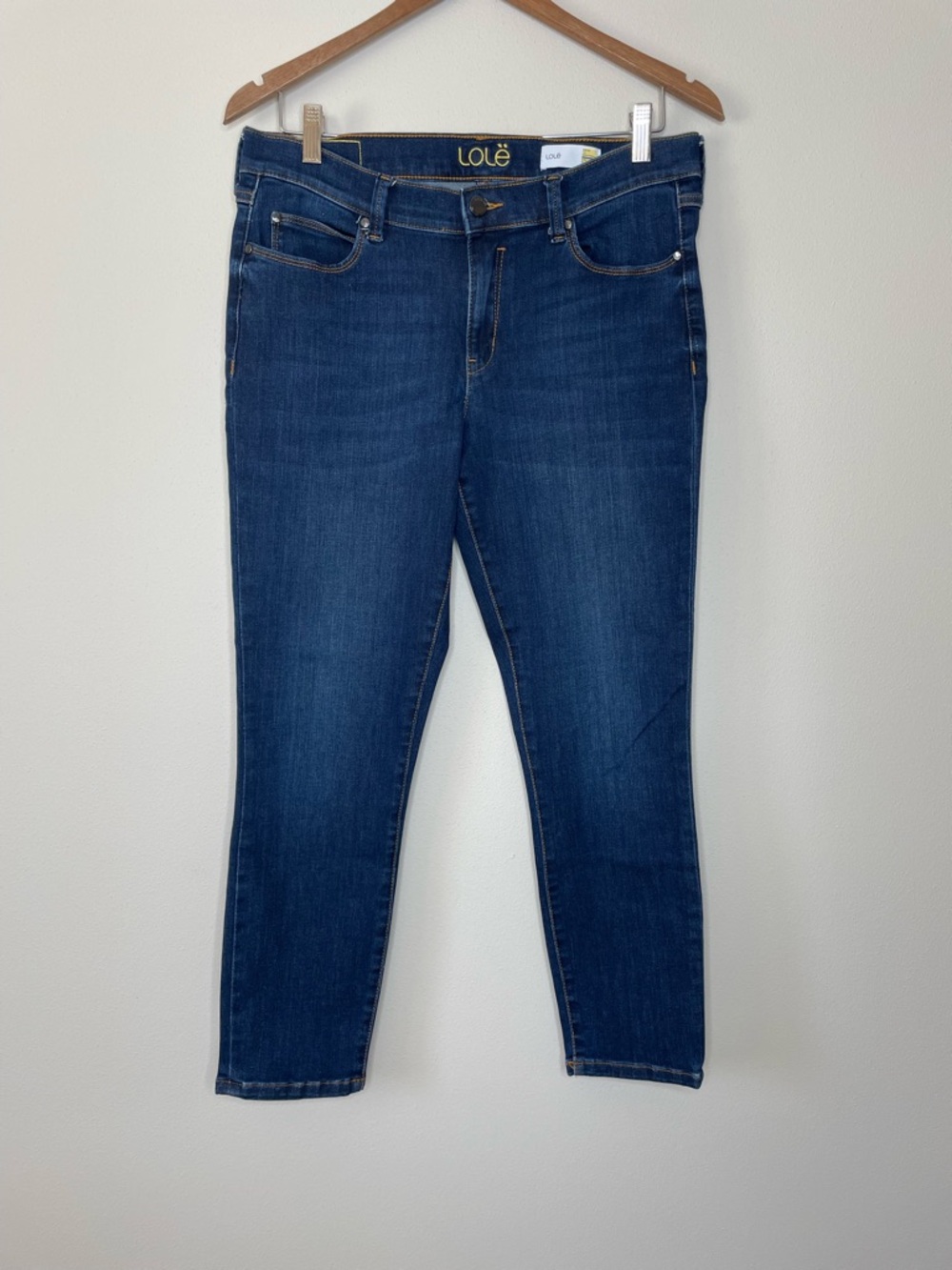 Lole Women's Dark Wash Skinny Jeans
